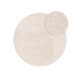 Mosható szőnyeg Nina Cream ø 200 cm round