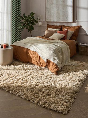 Wool Rug Baadal Beige 200x250 cm