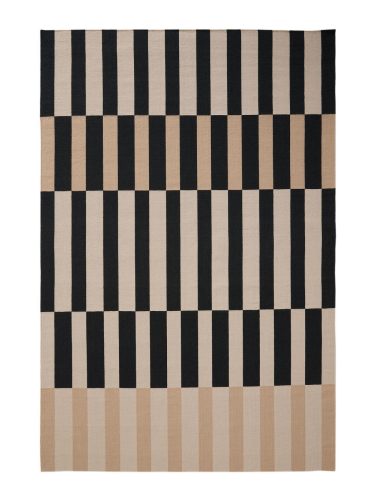 Flat Weave Rug Judith Beige/Black 160x230 cm