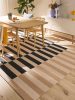 Flat Weave Rug Judith Beige/Black 160x230 cm