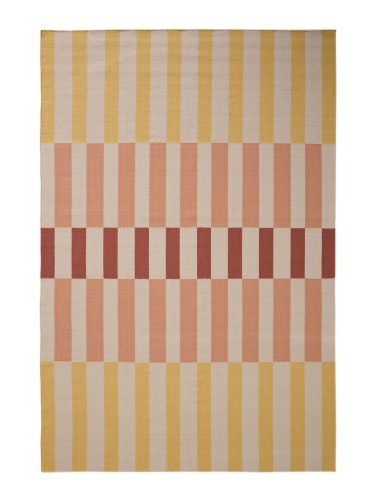 Flat Weave Rug Judith Multicolour/Yellow 160x230 cm