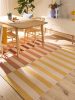 Flat Weave Rug Judith Multicolour/Yellow 160x230 cm