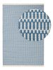 Wool Rug Laura Blue 15x15 cm Sample