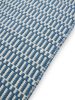 Wool Rug Laura Blue 15x15 cm Sample