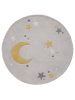 Kids rug Alex Grey ø 120 cm round