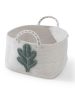 Basket Isa Cream 30x30x20 cm
