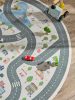 Kids rug Linus Cream ø 120 cm round