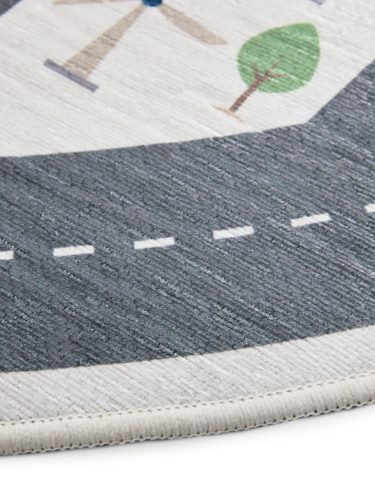 Kids rug Linus Cream ø 150 cm round