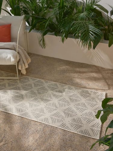 In- & Outdoor Runner Metro Grey 80x240 cm