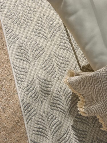 In- & Outdoor Runner Metro Grey 80x240 cm