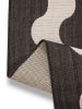 In- & Outdoor Rug Metro Black/White 200x290 cm