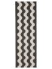 In- & Outdoor Runner Metro Black/White 80x240 cm