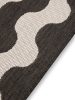 In- & Outdoor Runner Metro Black/White 80x240 cm