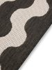 In- & Outdoor Runner Metro Black/White 80x240 cm