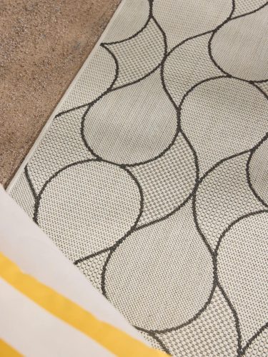 In- & Outdoor Rug Metro White 80x150 cm