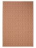 In- & Outdoor Rug Metro Beige/Red 120x170 cm