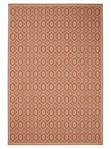 In- & Outdoor Rug Metro Beige/Red 120x170 cm