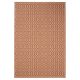 In- & Outdoor Rug Metro Beige/Red 120x170 cm
