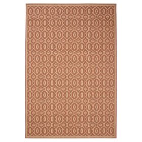 In- & Outdoor Rug Metro Beige/Red 200x290 cm