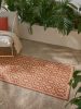 In- & Outdoor Runner Metro Beige/Red 80x240 cm