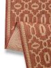 In- & Outdoor Runner Metro Beige/Red 80x240 cm