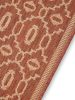In- & Outdoor Runner Metro Beige/Red 80x240 cm