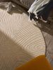 Washable Rug Pam Beige 80x110 cm