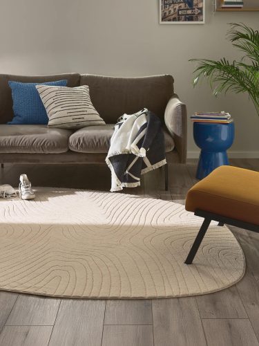 Washable Rug Pam Beige 160x210 cm