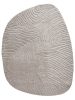 Washable Rug Pam Grey 15x15 cm Sample