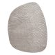 Washable Rug Pam Grey 80x110 cm