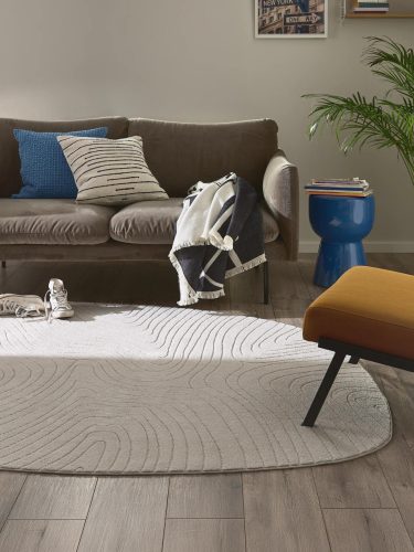 Washable Rug Pam Grey 160x210 cm