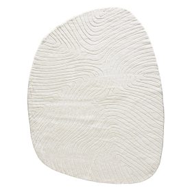 Washable Rug Pam Cream 15x15 cm Sample