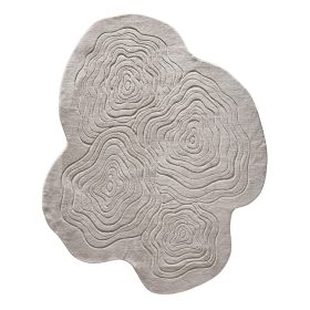 Washable Rug Pam Grey 160x210 cm