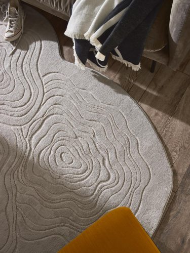 Washable Rug Pam Grey 120x160 cm