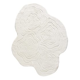 Washable Rug Pam Cream 15x15 cm Sample