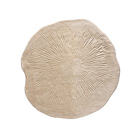 Washable Rug Pam Beige ø 200 cm round