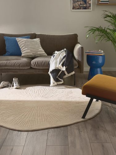 Washable Rug Pam Beige ø 200 cm round