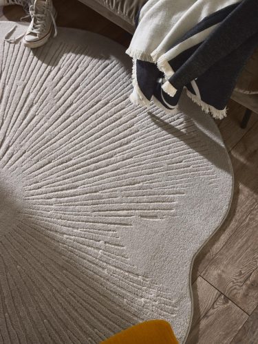 Washable Rug Pam Grey ø 160 cm round