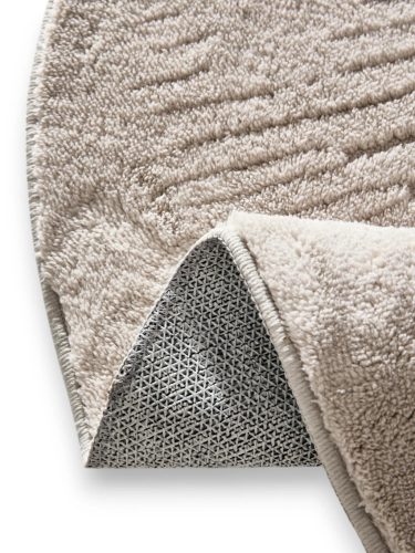 Washable Rug Pam Grey ø 160 cm round