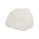 Washable Rug Pam Cream 15x15 cm Sample
