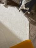 Washable Rug Pam Cream 15x15 cm Sample