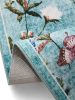 Washable Rug Milly Multicolour/Turquoise 80x150 cm