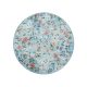 Washable Rug Milly Multicolour/Turquoise ø 160 cm round