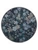 Washable Rug Milly Multicolour/Black ø 160 cm round