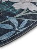 Washable Rug Milly Multicolour/Black ø 160 cm round