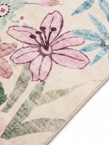 Washable Rug Milly Multicolour/White 200x300 cm