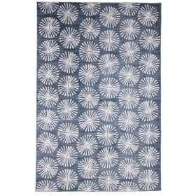 Washable Rug Milly Charcoal/Blue 160x230 cm