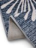 Washable Rug Milly Charcoal/Blue 160x230 cm