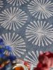 Washable Rug Milly Charcoal/Blue ø 160 cm round
