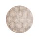 Washable Rug Milly Taupe ø 160 cm round